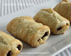 Chocolate filled Pastry-good things don't have to be complicated.