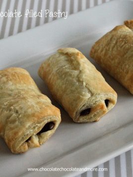 Chocolate filled Pastry-good things don't have to be complicated.
