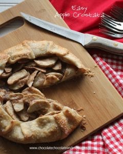 Easy Apple Crostata-great taste of an apple pie without all the fuss