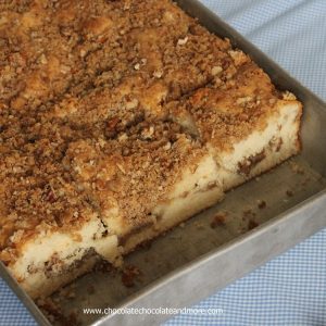 Sugar Crumb Cake-this coffee cake is great for breakfast or dessert!