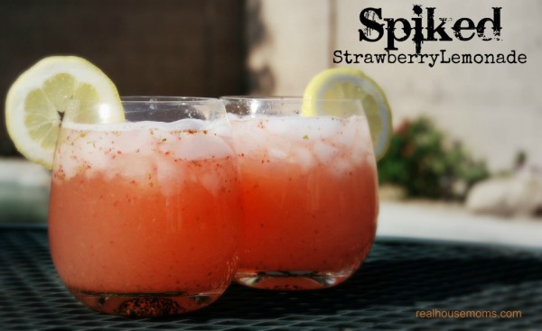 Spiked Strawberry Lemonade