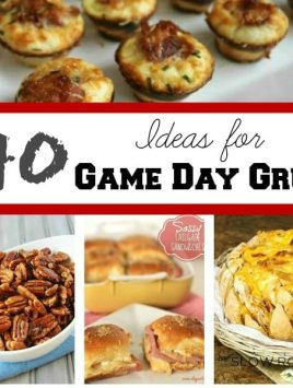 40 ideas for game day grub