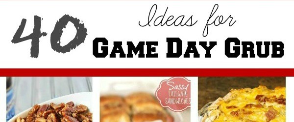 40 ideas for game day grub