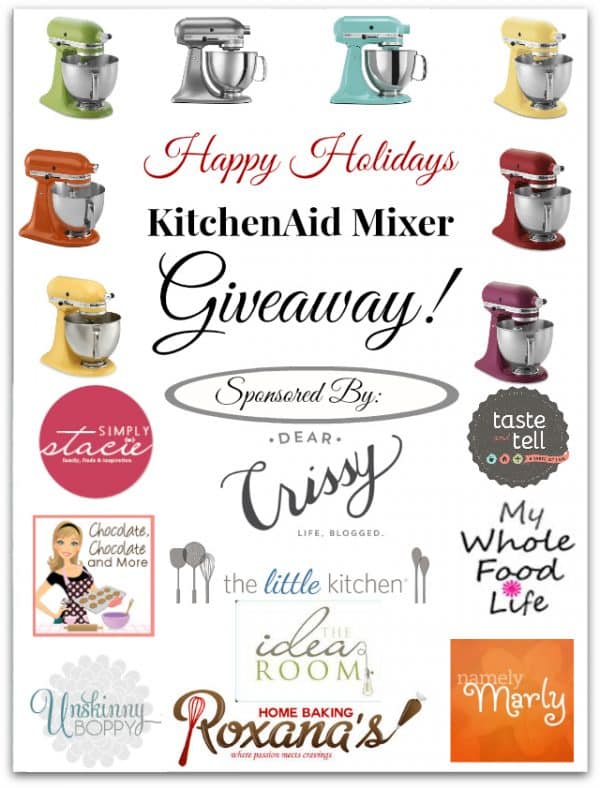 Happy Holidays KitchenAid Graphic