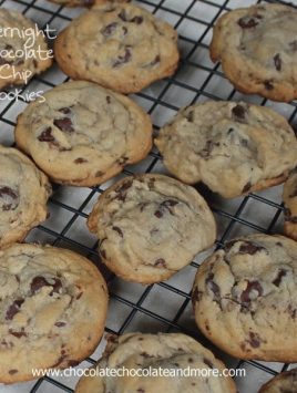 Overnight Chocolate Chip Cookies-letting the dough age does make a difference!