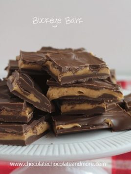 Buckeye Bark-the amazing flavor combination of chocolate and peanut butter without all the work!