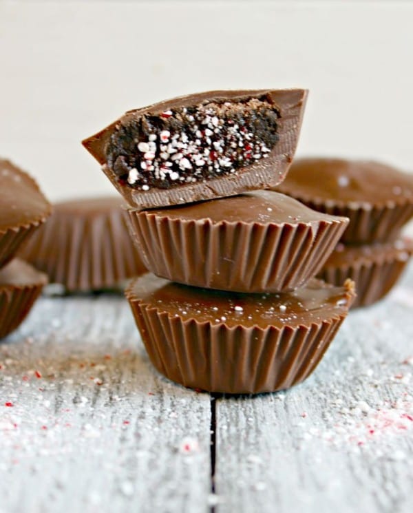Thin Mint Oreo Cups ~ Two Ways