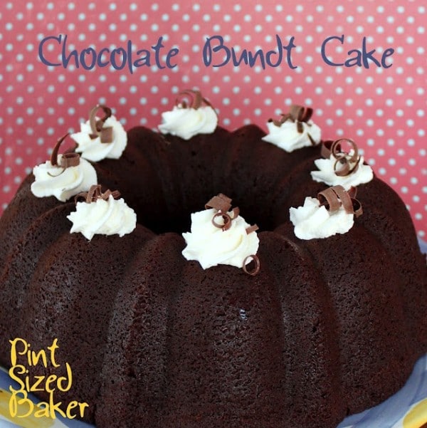 Chocolate Sour Cream Bundt Cake