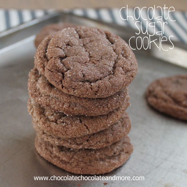 Chocolate Sugar Cookies-so simple yet so good!