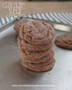 Chocolate Sugar Cookies-so simple yet so good!