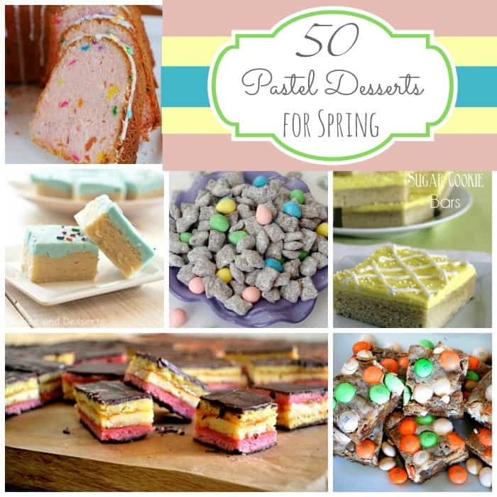 50 Pastel Desserts for Spring Chocolate Chocolate and More!