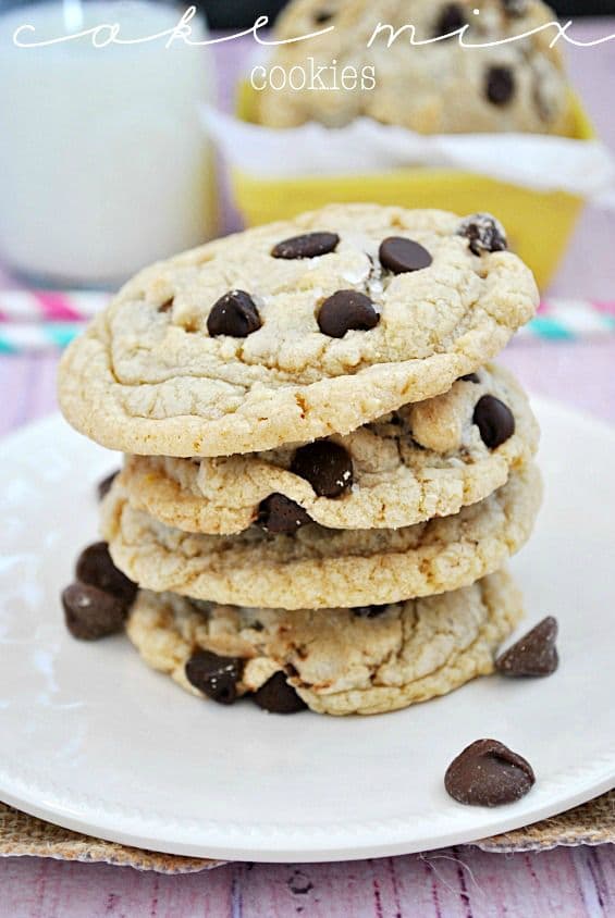 Cake Mix Cookies-50 Cookie Recipes to Fill Your Cookie Jar | www.chocolatechocolateandmore.com