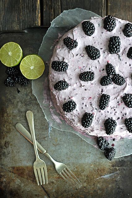 Blackberry Lime Cake