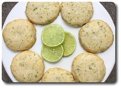 Cornmeal-Lime Cookies