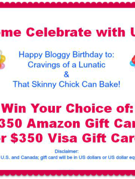 Cravings skinny chick birthday giveaway square