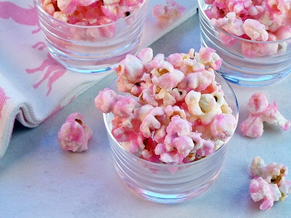 50 Pastel Desserts for Spring: Old Fashioned Pink Popcorn