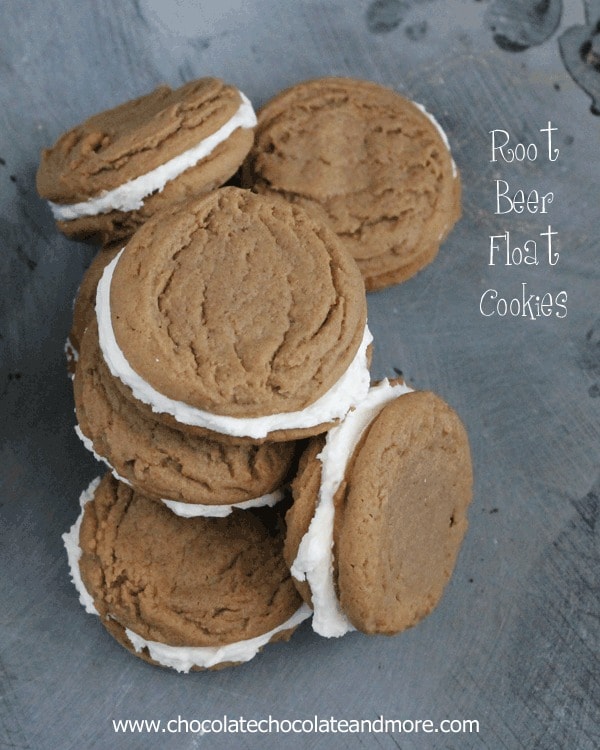 Root Beer Float Cookies-Bring back memories from childhood in a cookie!