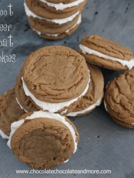 Root Beer Float Cookies-Bring back memories from childhood in a cookie!