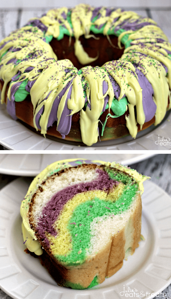 50 Pastel Desserts for Spring: Sprintime Swirl Cake