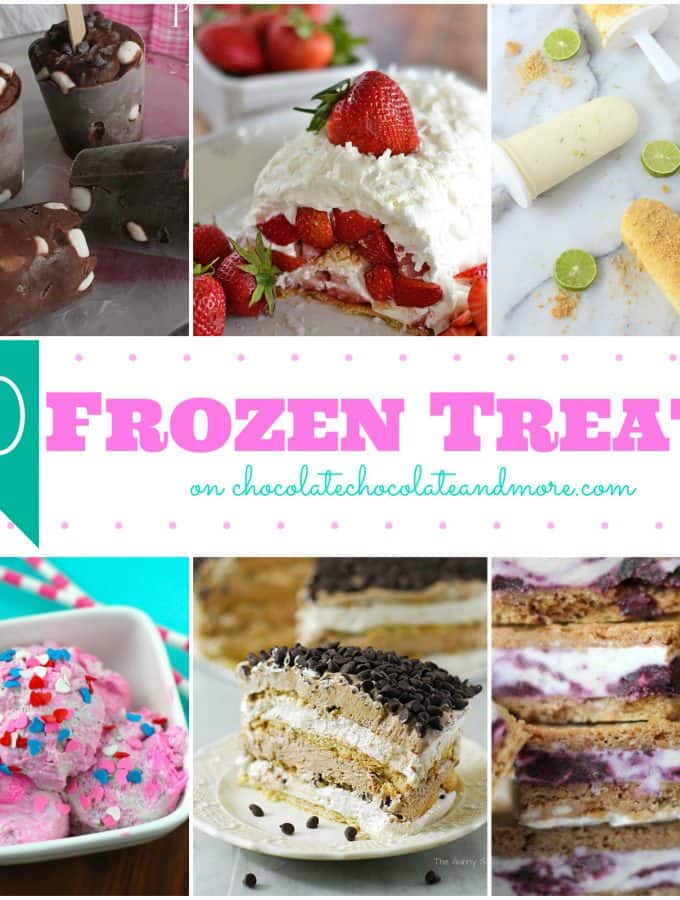 50 Frozen Treats found at Chocolate, Chocolate and more