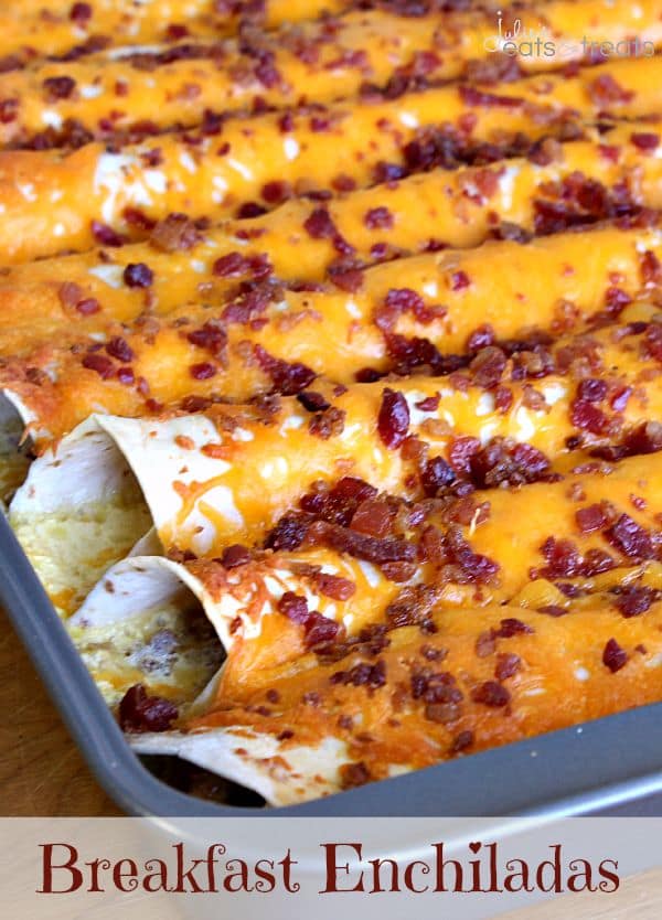 50 Easy to Make Breakfast Recipes: Breakfast Enchiladas