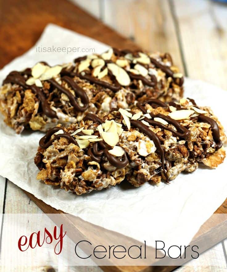 50 Easy to Make Breakfast Recipes: Easy Breakfast Recipes Cereal Bars