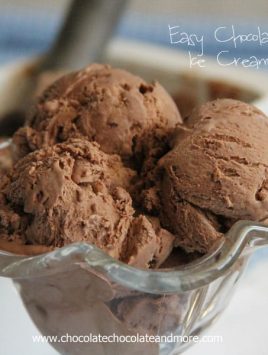 Easy Chocolate Ice Cream-no machine needed!
