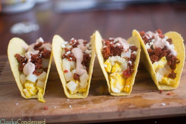 50 Easy to Make Breakfast Recipes: Spicy Breakfast Tacos
