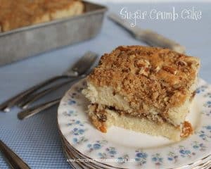 Sugar Crumb Cake