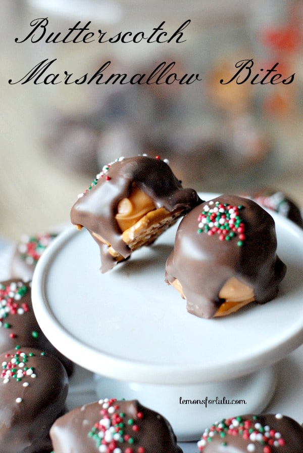 50 No Bake Treats: Butterscotch Marshmallow Bites