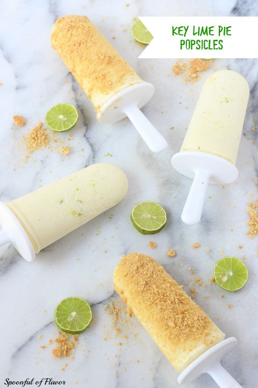 50 Popsicles: Key Lime Pie Popsicles