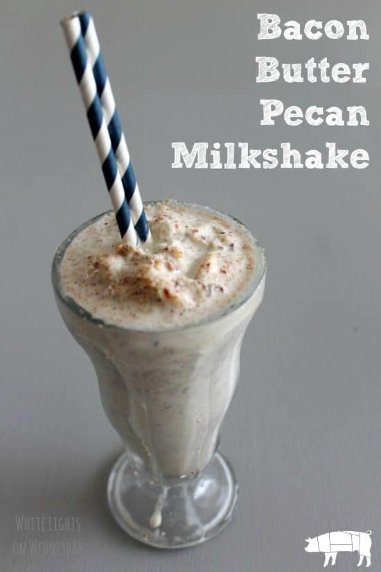 100 Frozen Drinks: Bacon Butter Pecan Milkshake