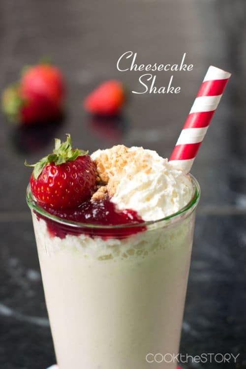 100 Frozen Drinks: Cheesecake Milkshake