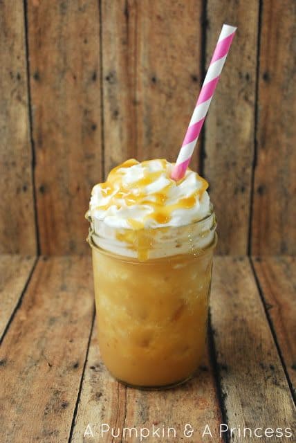 100 Frozen Drinks: Frozen Caramel Drink