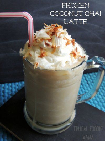 100 Frozen Drinks: Frozen Coconut Chai Latte