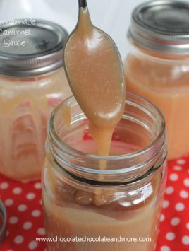 Homemade Caramel Sauce-serve it over ice cream, add it to milkshakes or stir it in your morning coffee!
