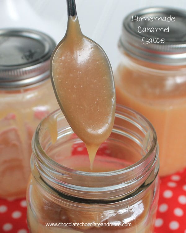 Homemade Caramel Sauce-serve it over ice cream, add it to milkshakes or stir it in your morning coffee!