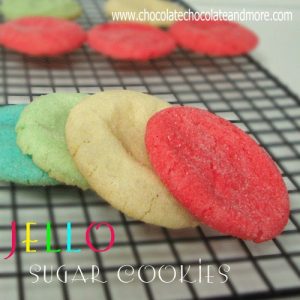 Jello Sugar Cookies-the possibilities are endless!