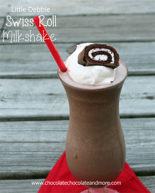 100 Frozen Drinks: Little Debbie Swiss Roll Milkshakes