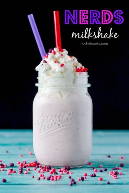 100 Frozen Drinks: Nerds Milkshake