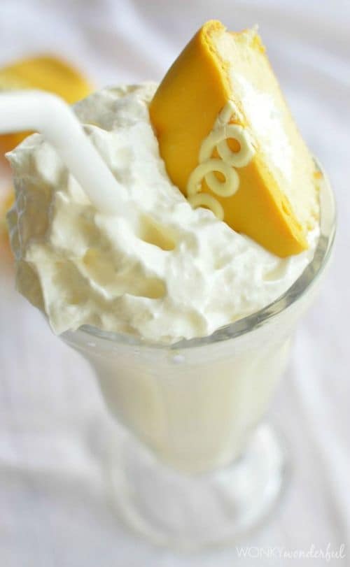 100 Frozen Drinks: Orange Cream Cupcake Milkshake