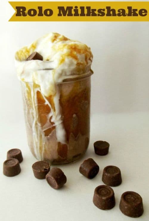 100 Frozen Drinks: Rolo Milkshake