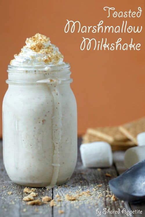 100 Frozen Drinks: Toasted Marshmallow Milkshake