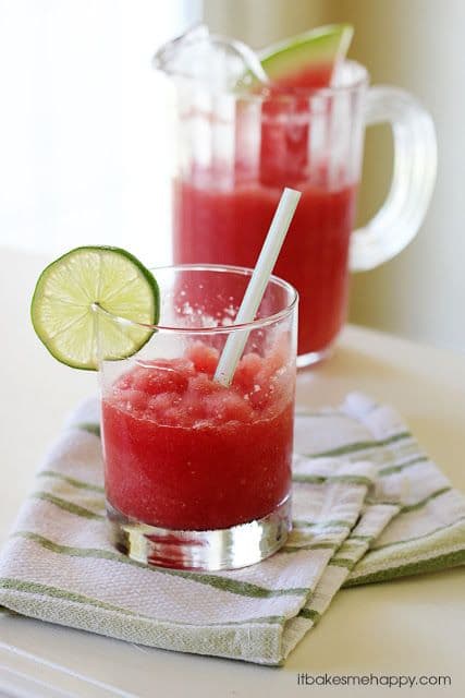 100 Frozen Drinks: Watermelon Lime Frappe