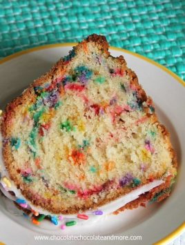 Everything is better with sprinkle especially when it's a Funfetti Pound Cake made from scratch!