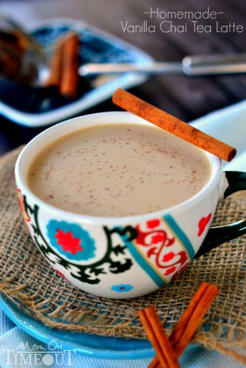 50 Very Vanilla Recipes: Vanilla Chai Tea Latte