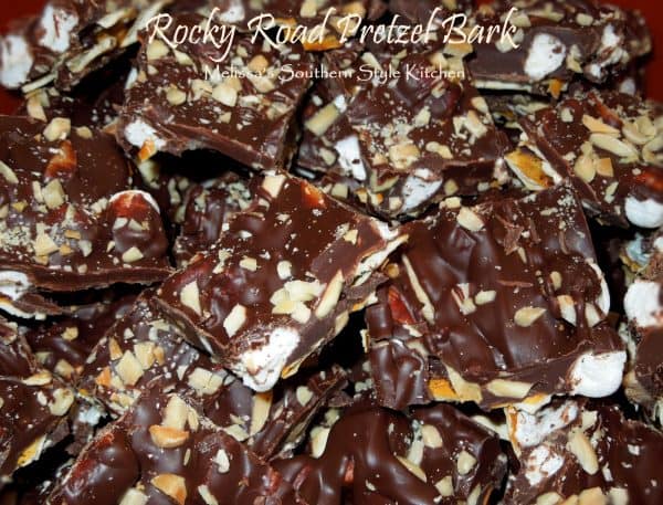 Rocky Road Pretzel Bark-Melissa's Southern Style Kitchen