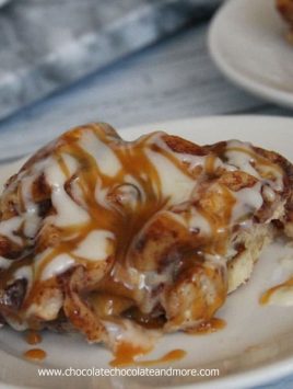 Cinnabon Bread Pudding-use Cinnabon Cinnamon Rolls as a quick shortcut for an easy breakfast treat!