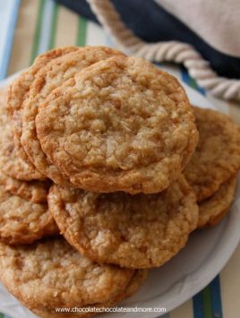 Coconut Ranger Cookies-ChocolateChocolateandmore