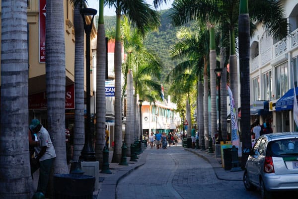 Back Street in St. Maarten